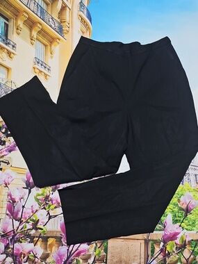 Nina Mclemore Wool Trousers High Waist Pants Size 4